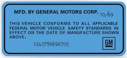 Auto Accessories of America Decals and Stickers 206721