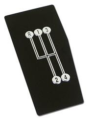 CA Shift Indicator Plates 2237