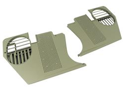 CA Kick Panels for 1974-1976 CORVETTE - 413816