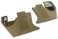 CA Kick Panels for 1981-1982 CORVETTE - 413958