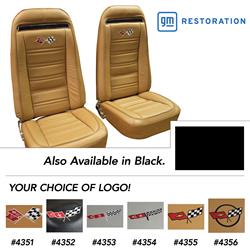 CA Seat Cover Upholstery for 1973-1974 CORVETTE - 419320E