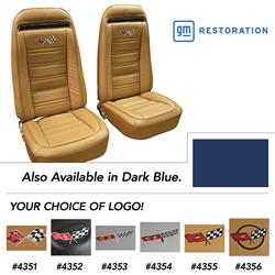CA Seat Cover Upholstery for 1973-1974 CORVETTE - 419343E