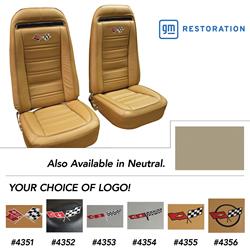 CA Seat Cover Upholstery for 1974 CORVETTE - 419416E