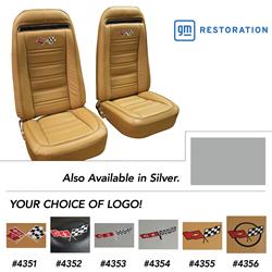 CA Seat Cover Upholstery for 1974 CORVETTE - 419461E