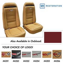 CA Seat Cover Upholstery for 1975 CORVETTE - 419531E