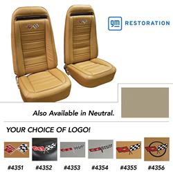 CA Seat Cover Upholstery for 1975 CORVETTE - 419616E