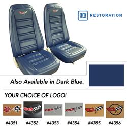CA Seat Cover Upholstery for 1977 CORVETTE - 419745E
