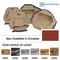 CA Seat Cover Upholstery for 1981 CORVETTE - 420039E