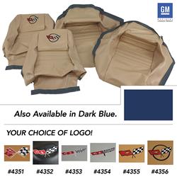 CA Seat Cover Upholstery for 1982 CORVETTE - 420046E