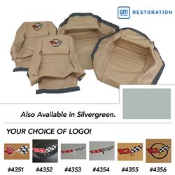 CA Seat Cover Upholstery for 1982 CORVETTE - 420059E