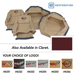 CA Seat Cover Upholstery for 1980 CORVETTE - 420136E