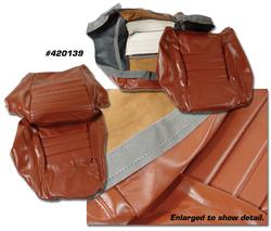 CA Seat Cover Upholstery for 1981 CORVETTE - 420139