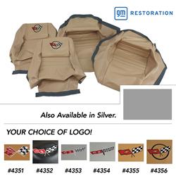 CA Seat Cover Upholstery for 1981 CORVETTE - 420164E