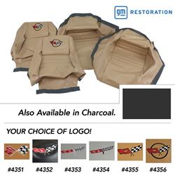 CA Seat Cover Upholstery for 1982 CORVETTE - 420221E