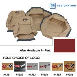 CA Seat Cover Upholstery for 1982 CORVETTE - 420226E