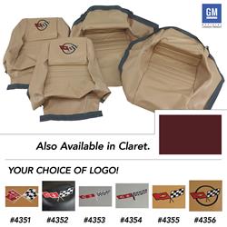 CA Seat Cover Upholstery for 1980 CORVETTE - 420236E