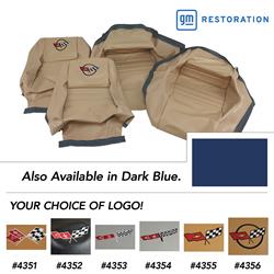 CA Seat Cover Upholstery for 1982 CORVETTE - 420246E