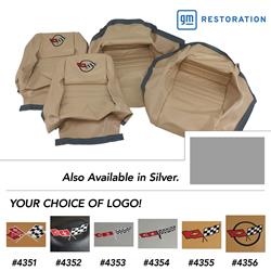 CA Seat Cover Upholstery for 1981 CORVETTE - 420264E