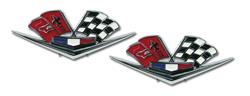 CA Emblems for 1962-1963 CORVETTE - 42839