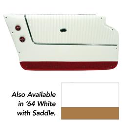 CA Deluxe Door Panels for 1964 CORVETTE - 4372Z3
