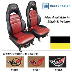 CA Seat Cover Upholstery for 1997-2004 CORVETTE - 43864E
