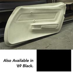 CA Door Panel Skins for 1969 CORVETTE - 441320