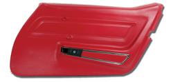 CA Standard Door Panels for 1977 CORVETTE - 443624