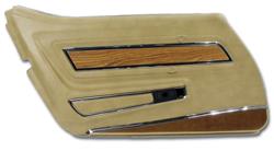 CA Deluxe Door Panels for 1976 CORVETTE - 4437A1
