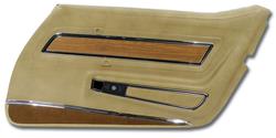 CA Deluxe Door Panels for 1976 CORVETTE - 4438A1