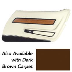 CA Deluxe Door Panels for 1976 CORVETTE - 4438Z6