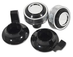 Auto Accessories of America Radio Knobs for 1977-1980 CORVETTE - 44679