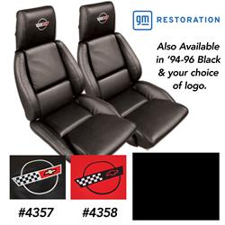 CA Seat Cover Upholstery for 1982-1996 CORVETTE - 447220E