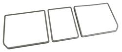 CA Rear Compartment Unit 3-Door Door Frames for 1974-1975 CORVETTE - 468161