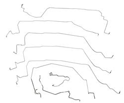 Auto Accessories of America Brake Lines, Direct Fit 57520