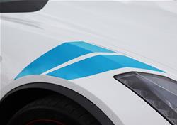 CA Grand Sport Style Fender Accent Stripes for 2014-2019 CORVETTE - 76989
