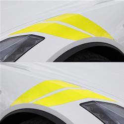 CA Grand Sport Style Fender Accent Stripes for 2014-2019 CORVETTE - 76999