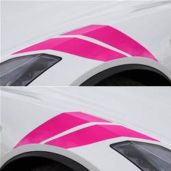 CA Grand Sport Style Fender Accent Stripes for 2014-2019 CORVETTE - 77000