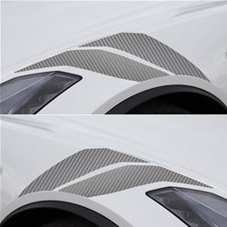 CA Grand Sport Style Fender Accent Stripes for 2014-2019 CORVETTE - 77011