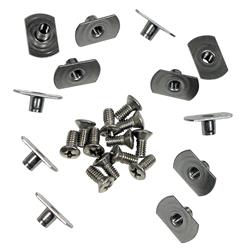 CA Weatherstrip Soft Top Header Screw and T-Nut Sets for 1956-1962 CORVETTE - K1320