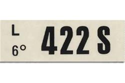 Auto Accessories of America Engine Identification Tags MA5431