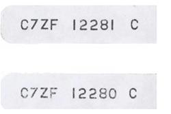 Auto Accessories of America Spark Plug Wire Tags MA5437