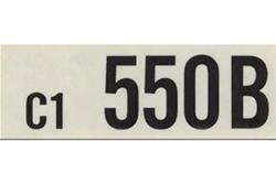 Auto Accessories of America Engine Identification Tags for 1964 MUSTANG - MA5535