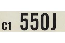 Auto Accessories of America Engine Identification Tags for 1965 MUSTANG - MA5537