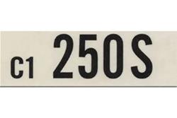 Auto Accessories of America Engine Identification Tags for 1966 MUSTANG - MA5540