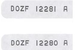 Auto Accessories of America Spark Plug Wire Tags for 1969 MUSTANG - MA5543