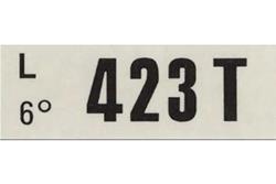 Auto Accessories of America Engine Identification Tags MA5730
