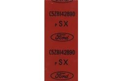 Auto Accessories of America Wiring Harness Tags for 1965 MUSTANG - MA5739