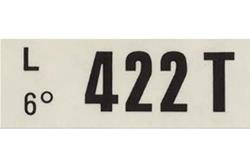 Auto Accessories of America Engine Identification Tags MA5884