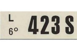 Auto Accessories of America Engine Identification Tags MA6145