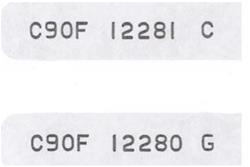 Auto Accessories of America Spark Plug Wire Tags for 1969 MUSTANG - MA6159